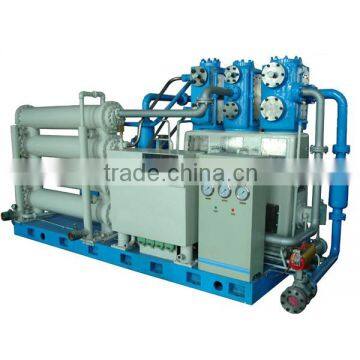 Oil free coal gas compressor