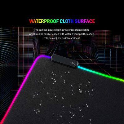 Blank Mouse Pads Wholesale Print Led Light Illuminated Waterproof Gaming Gamer Mouse Pad photo-4