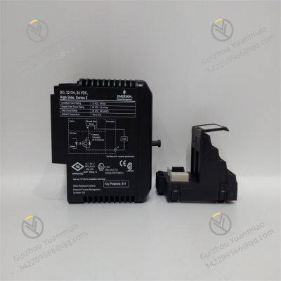 KJ3204X1-BA1 EMERSON module de sortie numérique à 32 canaux de la série DeltaV