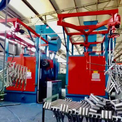 High Production Abrasive Descale Hook Type Shot Blasting Machine for Descaling of Steel Structures