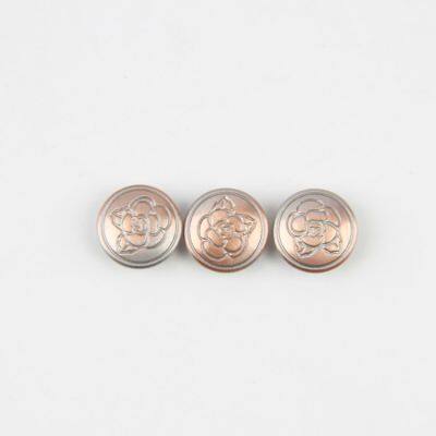 High Quality Brass Material Brass Rivet With Brass Nail for Jeans Denim Jeans Garment Jacket photo-2