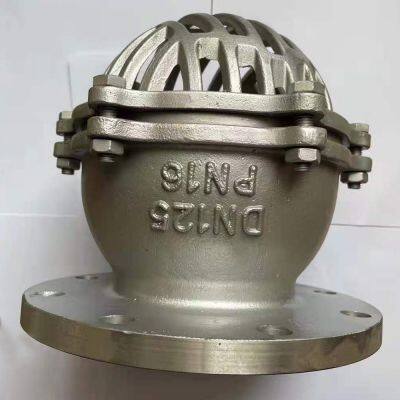 10 Inch Soft Seal Stainless Steel Cost Effective Manual Water Pump Foot Valve Brass Non Return Valve photo-5
