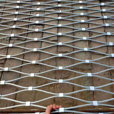 Сетка из стальной проволоки SS316 с алмазной узором для гибких защитных сеток