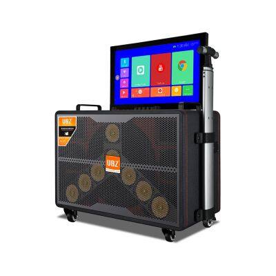 21-дюймовый поворотный сенсорный экран, внешний музыкальный колонок