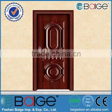 BG-SW612G simple design wood door/ wood entrance door/ veneer wooden door