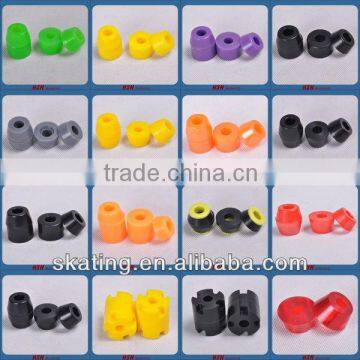 Chinese high rebound long board skateboard quad skate figure skate artistic PU bushing suspension