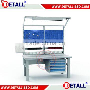 Detall industrial workbench from ESD furniture supplier