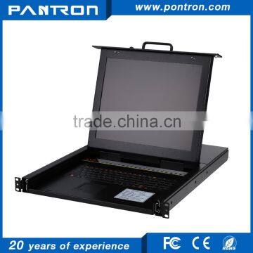 Good quality factory manufacturer 16ports lcd kvm switch console