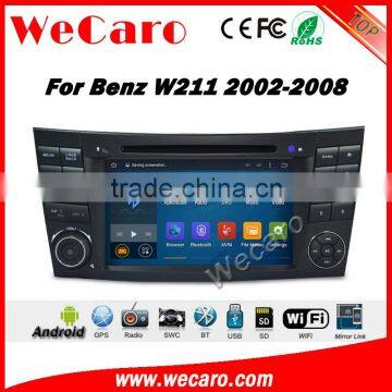 Wecaro WC-MB7501 android 5.1.1 gps navigation for benz e class w211 radio dvd car multimedia system wifi 3g playstore