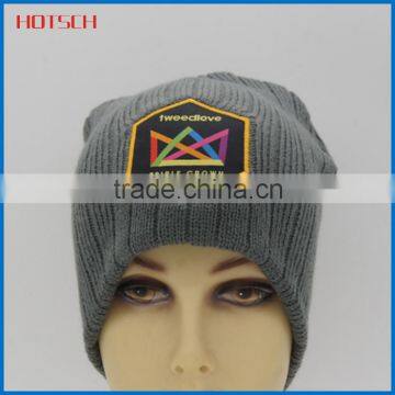 2016 Custom Hat Knitted Winter Beanie photo-2