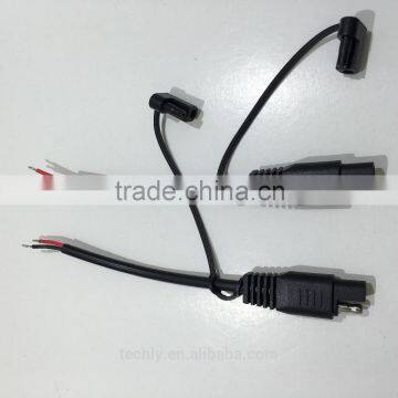 OD4.2mm 2 Core Copper Conductor Cable Crimp Terminal With 3 Pin Connector Wire Harness photo-6