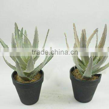 Artificial plants artificial aloe bonsai wholesale