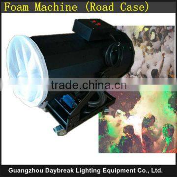 Stage special effect power snow machine for stage party show with roadcase ( flight case) big snow maker