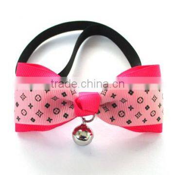 Adjustable Fashion Dog Cat Bow Tie Pet Collar Perfect for Party Accessories photo-3