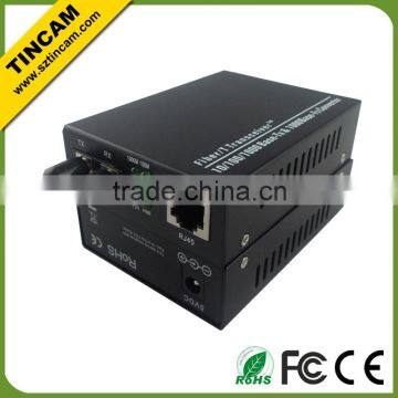 10/100/1000M 550m 850nm multimode media converter price