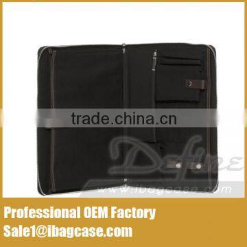 China Direct Supplier Zipper Leather Portfolio Bag Best Selling Quality Choice photo-3