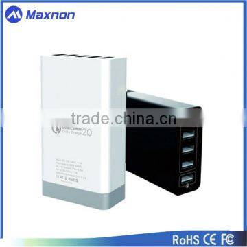 Highpower US EU Power Cord 5port Usb Quick Charge 2.0 Smart Charger for Mobile Phone