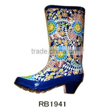 Ladies' High Heel Rubber Boots / Rain Boots / Boots