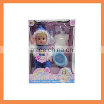 vinyl blink eyes function fashion girl doll