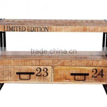 ENTERTAINMENT HOME TV STAND , INDUSTRIAL STYLE TV STAND