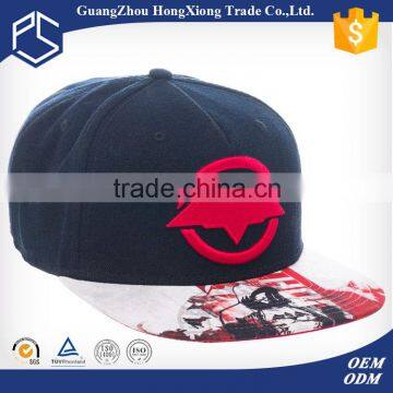 New style good quality 3d embroidery fedora snapback hats