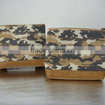 New arrival canvas cosmetics pouch bag