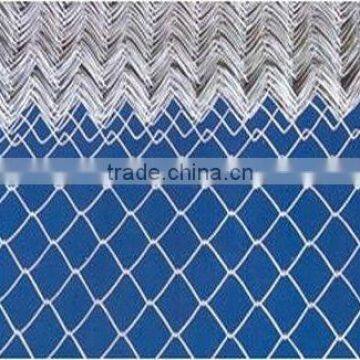 white plastic snow fence