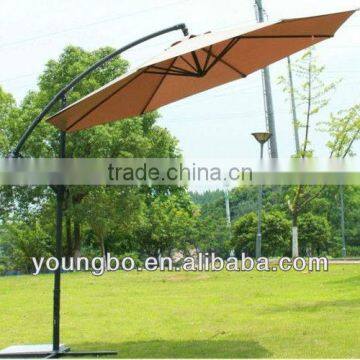 big outdoor umbrella- steel banana umbrella