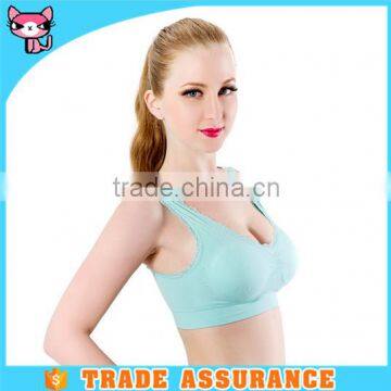 High Workmenship Sky Blue Classical Pad Hot sexy Sport Bra