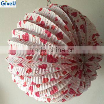 Folk Art Style and Wedding,Events and Party Occasion Paper Lampion