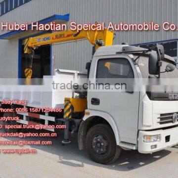 5 tons Telescopic crane, hydraulic truck crane