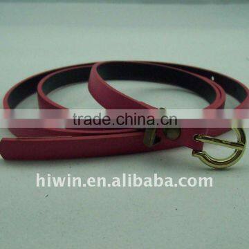 Fashion Pink PU Belt