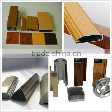 Best price for wooden grain aluminum profiles