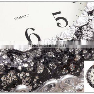 Large Vintage Mosaic Decorative Digital Dial ce Clock photo-6