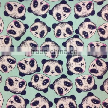 panda pattern canva fabric