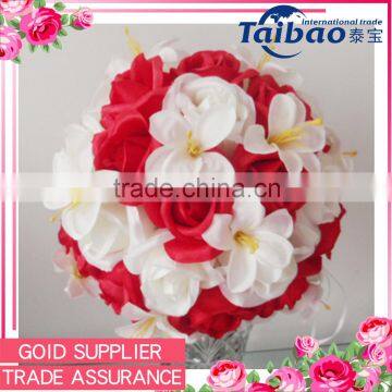 Factory direct with lily and rose flowers new design wedding supplies flower ball