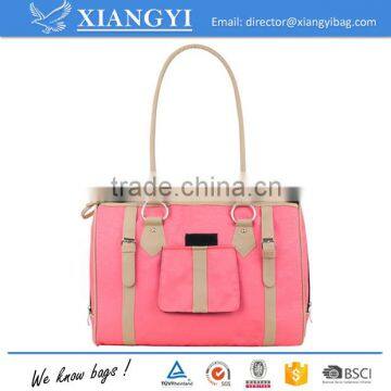 Luxury Handbag Dog Purse Stylish Soft Sided Pink Pet Carrier for Small Dogs and Cats Quality Choice photo-2