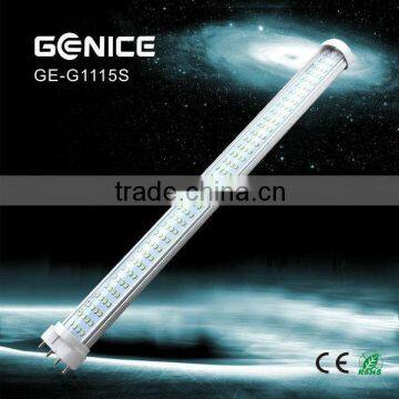 15w clear & milky cover 2G11 LED tube