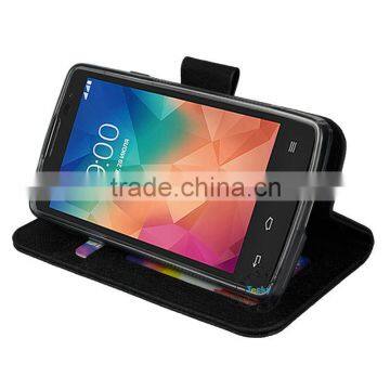 Case For LG L60,Faux Leather Stand Cover Case For LG L60,With Credit Card Slots