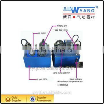 Pressure Regulating single phase DC12V/24V hydraulic power pack unit