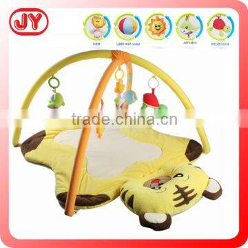 Funny baby tiger cartoon cotton play mat