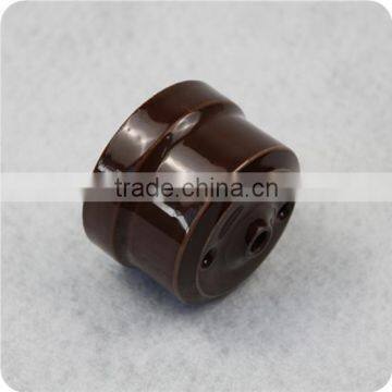 High temperature resistance brown 95 alumina ceramic electrical wall switch and socket