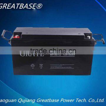 security alarm system VRLA storage battery 12v150ah
