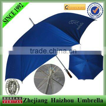 23'' royal blue straight rain umbrella