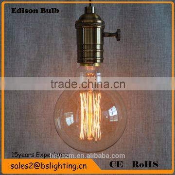 clear bulb g120 filament bulb chandelier,e27,110v-240v,25w,40w,60w