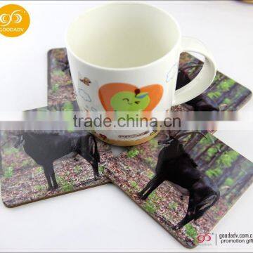 Customized Promotional Gifts Blank Mdf Sublimation Coasters Placemats photo-2