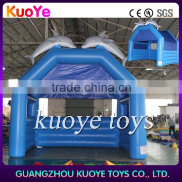 commercial used inflatable dolphin tent, inflatable house for rest,Best quality inflatable bubble tent for event