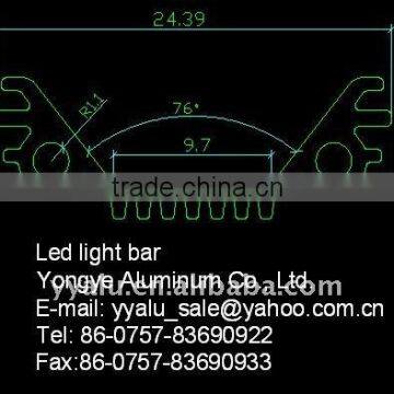 aluminium profile for led strip, led light