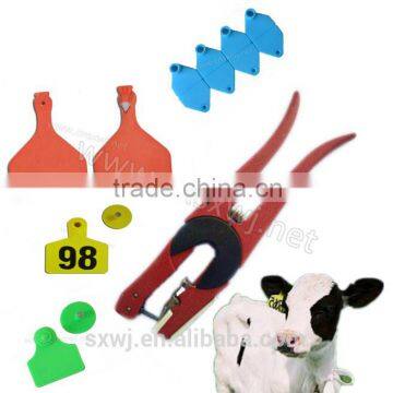 90 degree rotating ear tag plier