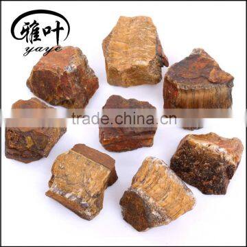 Wholesale Natural Yellow Tiger Iron Rough Stones